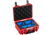 Kameratasker - B&W International Case Type 500 for Insta360 X3 (red) - 500/R/X3