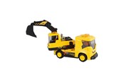 Legetøjsbil - 2-Play Traffic - 2-Play Work Vehicle Excavator Friction with Light and Sound - 510369