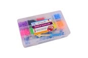 Kreativitet & Hobbyartikler - Johntoy - Loom Bands Set in Storage Box 3000pcs. - 29651