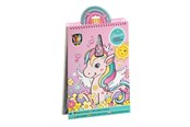 Hobby artikler - Grafix - Coloring and Sticker Book Unicorn - 150114