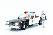 Modelbil - Greenlight 1/18 Artisan Collection - Terminator 2 (1991) - 1987 Cheverolet Caprice with Android - 0810027493736