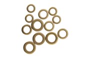 Beslag & hængsler - Home>it HOME It® hængselringe 14 x 8.2 x 2 mm 16.5 x 10 x 3 mm 19.50 x 11.5 x 3 mm 12 dele - 5708614207376