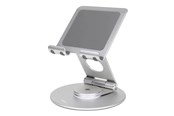 Tablet - Andet Tilbehør - Desire2 Tablet Stand Dual Pivot 360 Silver - D2SFOLDSI