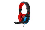 Hovedtelefoner/headset - EgoGear Headset SHS10 Red/Blue Cable 3.5mm for NSW - 130457