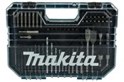Værktøj - Makita Drill/Bit Set With Clear Lid 75 Parts E-15126 - E-15126