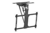 Vægbeslag, AV-Beslag & AV-Møbler - Multibrackets M mounting kit - Flip & Turn - for flat panel - motorised - black - Max 35 kg - recommended for 75" - 7350022739956