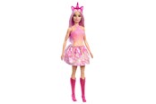 Dukker & Tilbehør - Barbie A Touch of Magic Unicorn Doll with Pink Hair - HRR13