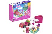 Konstruktionslegetøj - MEGA Barbie Colour Reveal Convertible Road Trip Building Toy Car With 2 Dolls - HKF90