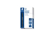 Skrive- og Tegneværktøjer - Staedtler MÆRKEKRIDT LUMOCOLOR PERM SORT, ÆSKE 12 STK - 236-9