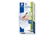 Skrive- og Tegneværktøjer - Staedtler OVERHEAD LUMOCOLOR NONPERM S SORT, ÆSKE 10 STK - 311-9