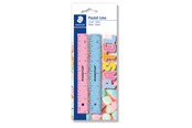 Skoletilbehør - Staedtler STAEDTLER PLAST LINEAL 2 STK.PASTEL, ÆSKE 10 SÆT - 56215PSBK2