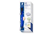 Skrive- og Tegneværktøjer - Staedtler GRAPHITE 777 PENCIL, 10 STK, 0,7mm BLÅ/SORT - 777 07-3