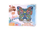 Kreativitet & Hobbyartikler - PLAY - Paint your own Cement Butterfly 14 pcs. - 78363