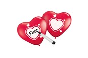Legetøj - Folat BV - Writable Balloons Heart 6 pcs. - 08592