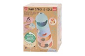 Babylegetøj - PLAY - Dino Stacking Tower with Balls 6 pcs. - 4804