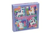 Puslespil - Wins Holland Jigsaw puzzle 4in1 - Forest animals 12 pcs. Floor - PU180