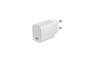 Mobil - Adaptere & Opladere - GEAR Charger 220V 1xUSB-C PD 20W - White - 665127