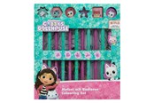 Kreativt Legetøj - Undercover Coloring set with Erasers Gabby's Dollhouse 29 pcs. - GABY1301