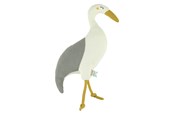 Babylegetøj - Trixie Baby Stuffed Animal - Heron - 22-680