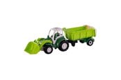 Legetøjsbil - Cavallino Toys - Cavallino XL Tractor Green with Tipper Trailer 86.5cm - 3109SF01