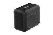 Batterier & batterigreb - TELESIN 2-slot charger + card storage for Insta360 X4 - S0-BCG-07-TIS