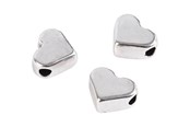 Kreativt Legetøj - Creativ Company Space Beads Silver Plated 3pcs. - 69091