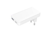 Mobil - Adaptere & Opladere - GEAR Charger 220V 1xUSB-C + 1xUSB-A PD/PPS 36W + QC 18W GaN - White - 665137