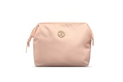 Anden personlig pleje - Gillian Jones Bøjle toilet bag - Rosa nylon - 10016-35