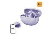 Hovedtelefoner/headset - QCY Crossky Clip T33 headphones (purple) - T33 purple