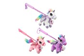 Babylegetøj - Dream Horse Unicorn Plush on Stick - 37152Z