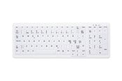 Tastatur - Cherry Active Key MedicalKey AK-C7000 - keyboard - Nordic - white Input Device - Tastatur - Nordisk - Hvid - AK-C7000F-FU1-W/NOR