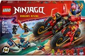 LEGO®  - LEGO Ninjago 71844 Ninja-kampkøretøj - 71844