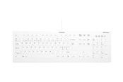Tastatur - Cherry Active Key AK-C8112 - keyboard - medical - 100% full size - QWERTY - Pan Nordic - white Input Device - Tastatur - Nordisk - Hvid - AK-C8112-US-W/PN