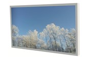 Vægbeslag, AV-Beslag & AV-Møbler - HI-ND Wall Casing EASY mounting kit - landscape - for LCD display - white RAL 9003 - Max - recommended for 65" - WC6500-0201-01