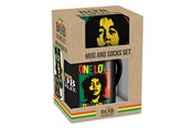 Merchandise - Pyramid - BOB MARLEY MUG & SOCK SET - UK size 3-8 / EU size 36-41 - Sokker - 52235GP87003