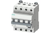 Komponenter til tavler og kasser - Siemens RCBO kombiafbryder 3P+N 30mA 6kA C20A - 20104