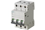 Komponenter til tavler og kasser - Siemens Automatsikring 3-pol 6kA C50 - 20117
