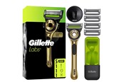 Barbergrej - Gillette Labs Razor 5 blades + Hanger Gold - 8700216616003