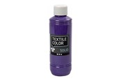 Kreativitet & Hobbyartikler - Creativ Company Textile Color Opaque Textile Paint - Purple 250ml - 34623