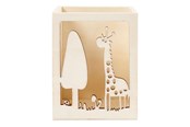Skrivebordstilbehør - Creativ Company - Giraffe wooden pencil box - 54434