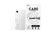 Mobil - Covers & Cases - CARE by PanzerGlass Samba Case Transparent w. White Qi Compatible iPhone 17e | 16e - CRRFLCMG29845