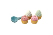 Udendørsleg - Androni Cupcake Sand Molds with Scoop 9 pcs. - 3401-00BK