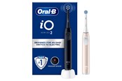 Eltandbørste - Oral-B Eltandbørste iO2 Duo Night Black / Calm Pink - 8700216612470