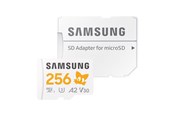Hukommelseskort - Samsung PRO Plus Sonic the Hedgehog microSD/SD - 180MB/s - 256GB - MB-MD256SA/LC1
