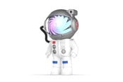 Legetøj - MOB Stellar Light Space Astronaut Projector - STE-LHT-01