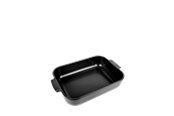 Køkkentilbehør - Peugeot Appolia Rektangulært ovnfad 36 cm satin sort - 61494