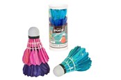 Udendørsleg - SportX Shuttle Feathers Colored in Tube 3 pcs. - 2004250