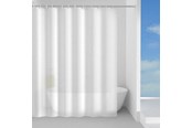 Badeværelsestilbehør - Gedy Hvidt badeforhæng - 180x200 cm - 12225