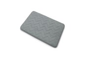 Badeværelsestilbehør - Gedy Mousse bademåtte - Memory foam - Grå 40x60 cm - 96MS4060089
