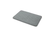 Badeværelsestilbehør - Gedy Mousse bademåtte - Memory foam - Grå 50x80 cm - 96MS5080089